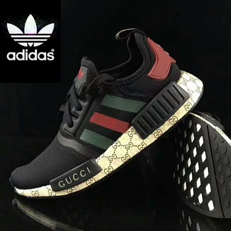 adidas nmd r1 black gucci|Gucci Adidas NMD malaysia.